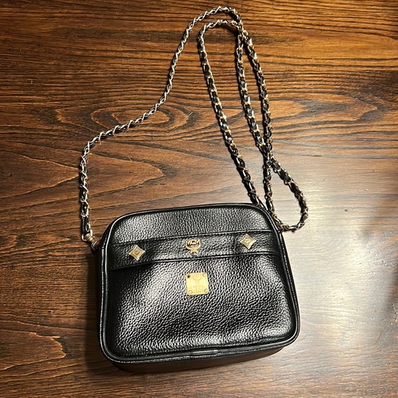 MCM Black Leather Bag - Picture 2 of 13
